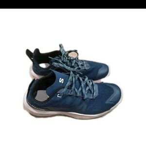 Women's Salomon Patrol Hiking Trail Blue Running Sneakers Shoes, Size 8.5